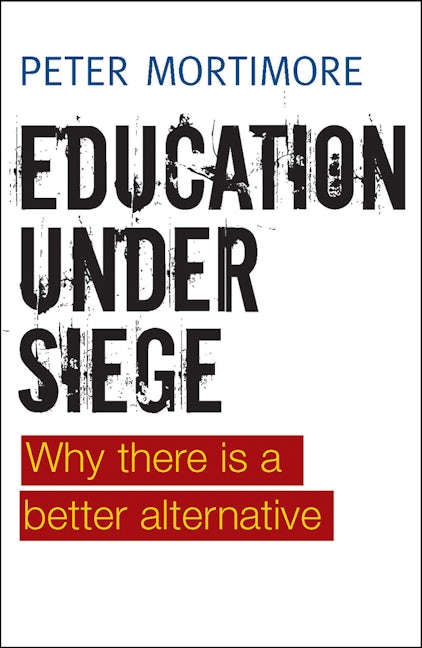 Book cover image for Education under Siege ISBN: 9781447311317